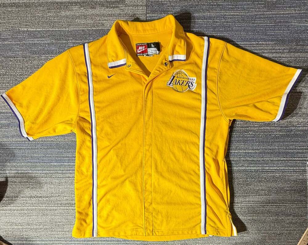Nike Los Angeles Lakers Warm Up Shirt Size L